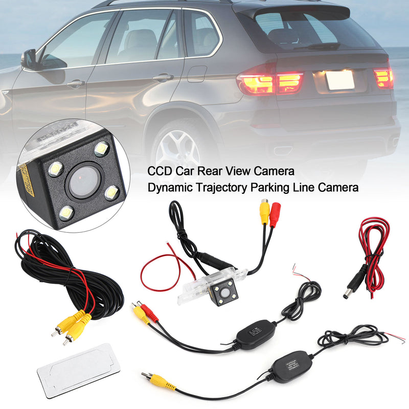 170D Wireless Dynamic Trajectory Tracks Car Rear View Camera For X1 X3 X5 X6 M3