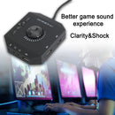 USB External Audio Sound Card 3.5mm 7.1 Channel Virtual Converter for Laptop PC