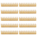 100 Pce SMA Female Nut Bulkhead Solder Deck PCB Clip Edge Mount RF Connector