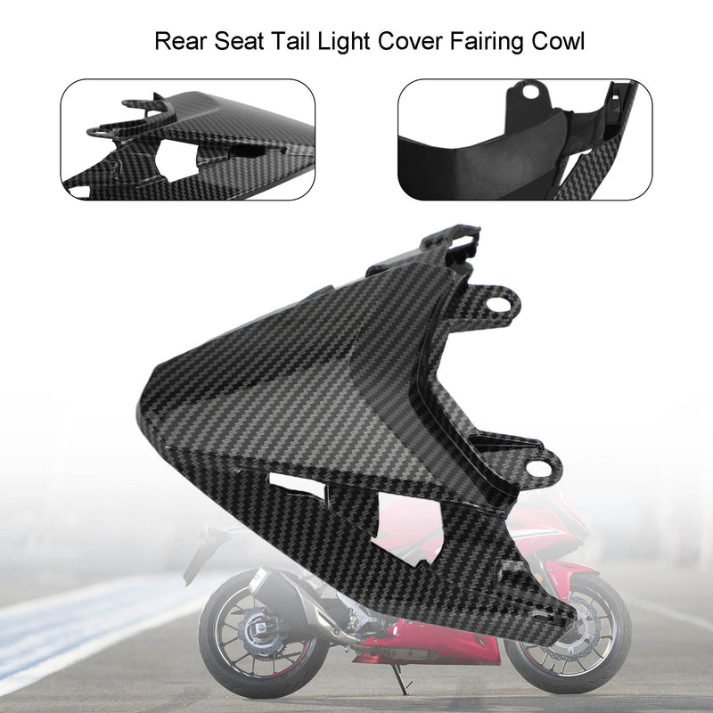 2019-2021 Honda CBR500R Rear Seat Tail Light Cover Fairing Cowl Carbon