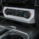 Red Silver Central Control Air Condition Navigation Warning Light Panel For Ford F150 Generic