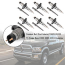 Dodge Ram 2500 3500 Trucks 5.9L Diesel 2004 Early Production 1PCS/6PCS Common Rail Fuel Injector 0445120255 Generic