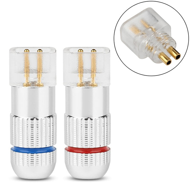 5PCS 0.78mm Earphone Pins Solder Wire Connector For UE18PRO UE11PRO 7PRO Chrome