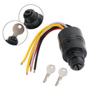 Boat Ignition Key Switch fit for Mercury Marine 87-17009A2 Sierra MP41070-2