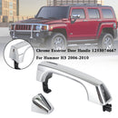 Chrome Exterior Door Handle 1253074667 For Hummer H3 2006-2010