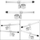 Universal Adjustable Rotatable CNC Billet Clip Ons Fork Tube Handlebar Kit 52mm Generic