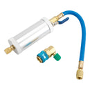 Car Air Conditioning R134A R12 R22 A/C AC Oil and Dye Injector Tool 1/4" SAE 2OZ