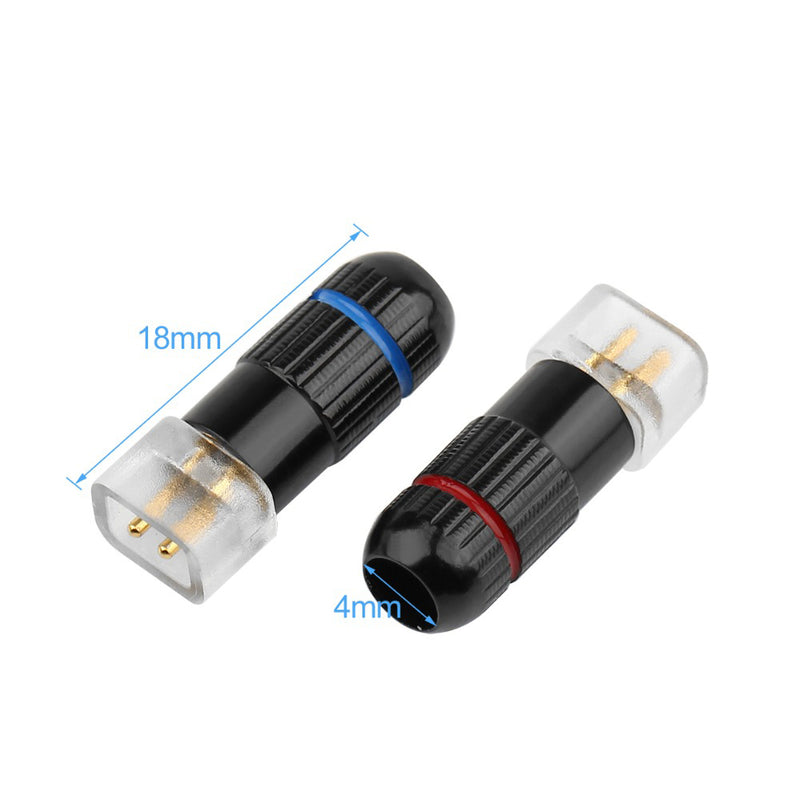 1PC 0.78mm Earphone Pins Solder Wire Connector For UE18PRO UE11PRO 7PRO Black