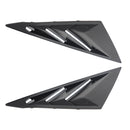 Glossy Black Side Vent Window Scoop Louver Cover Trim For Honda Civic 11th 2022 Generic