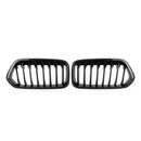 Gloss Black Front Bumper Grille Grill Fit BMW X2 Series F39 2018-2023 Generic
