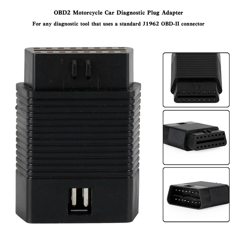 OBD2 Scanner Partner 16 Pin Male to Female Diagnostic Adapter Connector