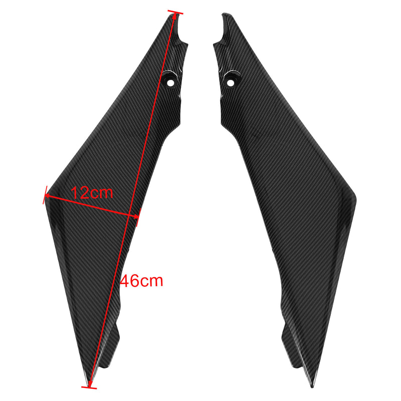 Gas Tank Side Trim Cover Panel Fairing Cowl For Suzuki GSXR1000 2005-2006 K5 Carbon Generic