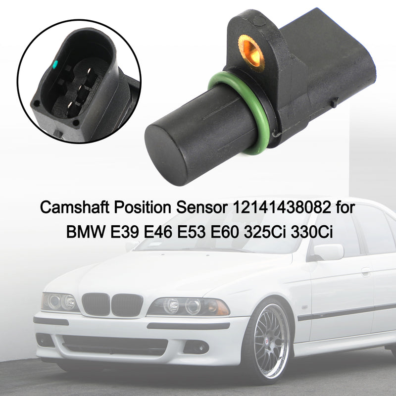Camshaft Position Sensor 12141438082 for BMW E39 E46 E53 E60 325Ci 330Ci Generic