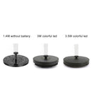 Solar Powered Fountain Water Pump Night Floating Garden Bird Bath Kit