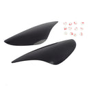 Front Headlight Lens Protection Cover Fits For Kawasaki Zx-6R Zx 6R 636 Black Generic