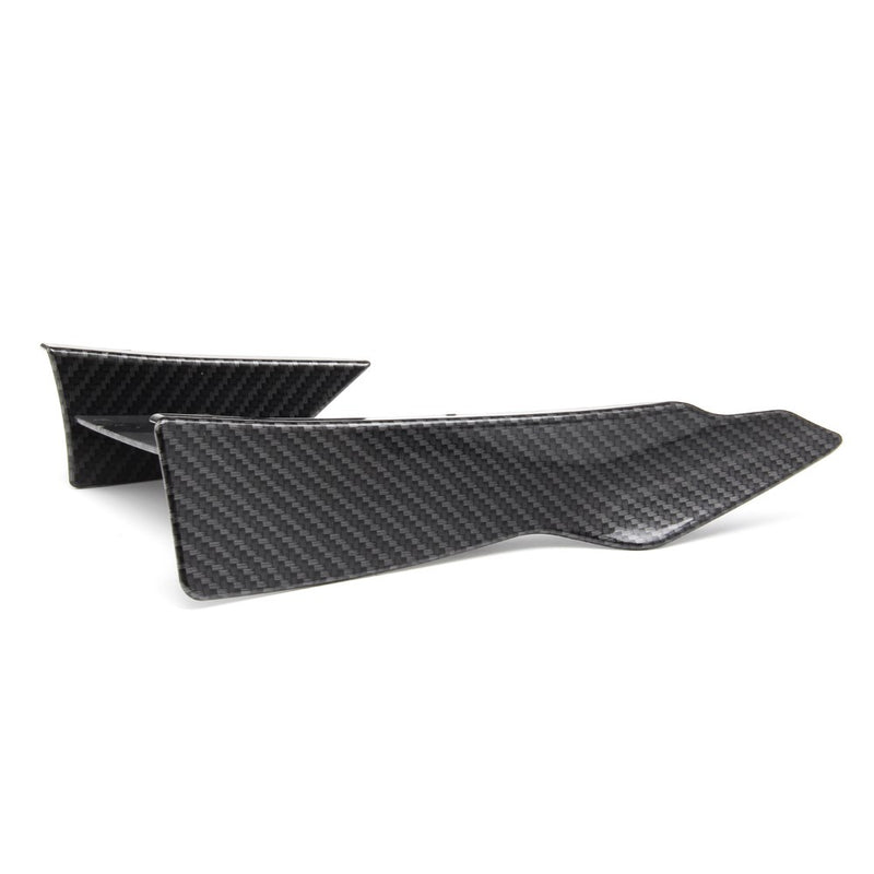 Carbon Fiber Front Lip Splitter Fins Body Spoiler Fit BMW 3-Series F80 M3 15-19 Generic