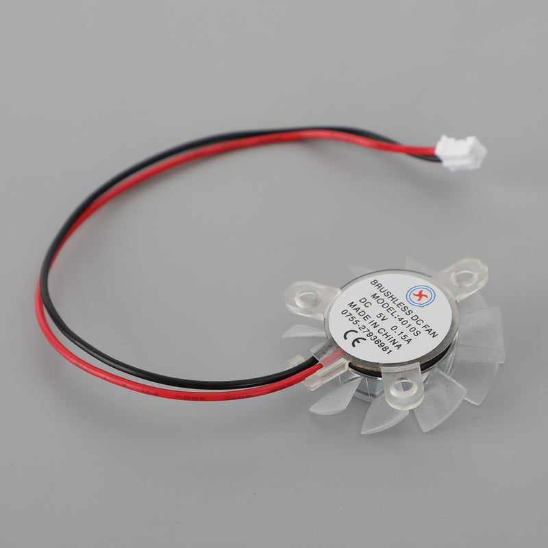 Brushless DC Cooling Blower Fan 5V 0.15A 4010S 36x36x7mm Sleeve 2 Pin Wire