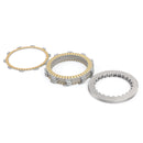 Clutch Kit Iron & Friction Plates for Honda NTV NT XL XRV VT 650 700 1988-2014 Generic