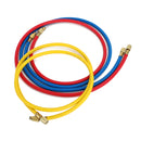 1/4" SAE 60" 5' AC Charging Hoses Tube Refrigerant R134A Air Conditioning