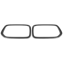 2018-2023 BMW X2 Series F39 Carbon Fiber Front Bumper Grill Frame Cover Trim