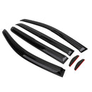 Car Window Sun Rain Guard Visors Kit 6PCS For FORD Ranger Crew Cab 2019-2021 Generic