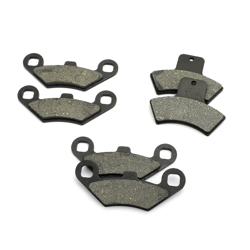 Front & Rear Brake Pads For Polaris Sportsman 500 4x4 98-2002 4x4 DUSE 01-02 Generic