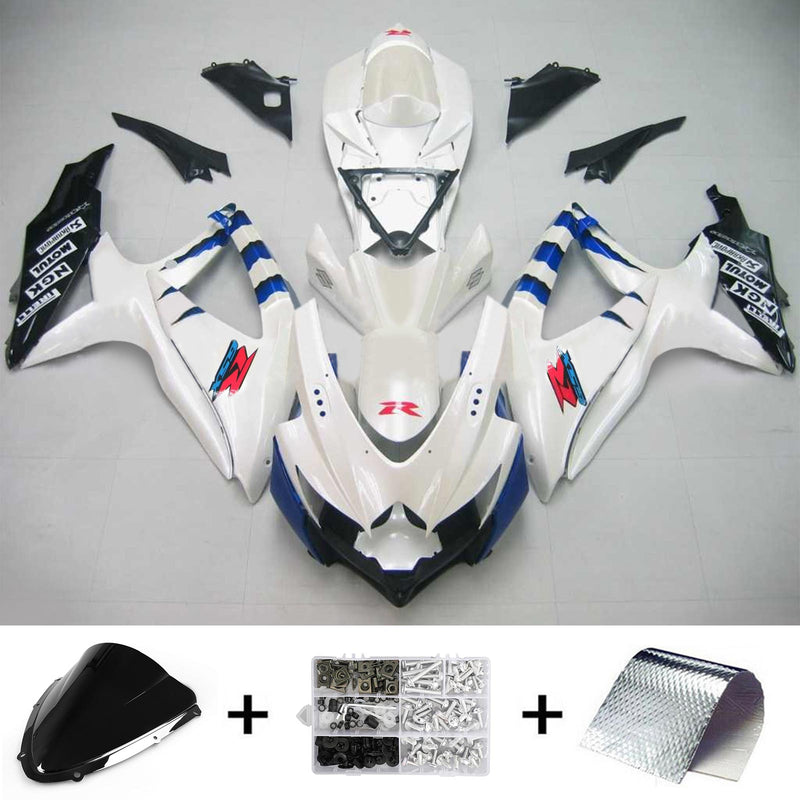 Suzuki GSXR 600/750 2008-2010 Fairing Kit Bodywork Plastic ABS