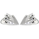 Turn Signal Corner Corner Clear Lights For BMW 3 Series E46 99-01 Gray Generic