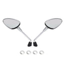 Left & Right Rearview Mirror Chrome For Vespa Sprint 50 125 150 2014-2022 Generic