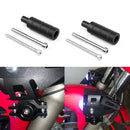 Areyourshop Aluminum M8 M6 Motorcycle Headlight Fog Light Mount Bracket Extender Support Bar