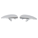 Chrome Left+ Right Headlight Washer Cover 61672752559/60 For Mini Cooper 08-2014 Generic