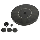 Solar Powered Fountain Water Pump Night Floating Garden Bird Bath Kit