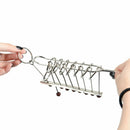 Traditional Brain Teaser Classical Metal Chinese 9 Linked Rings Puzzle Toys