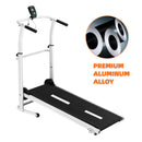 Folding Manual Treadmill Working Machine Cardio Fitness Exercise Incline Home