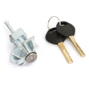 LEFT DRIVER DOOR LOCK CYLINDER BARREL ASSEMBLY w/ 2 KEYS for BMW E46 3 SERIES Generic