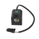 1Pcs 24V Dc Solenoid Valve Coil Fits Hyundai R55 R210-5 R220-5 Excavator