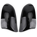 Glossy Black Side Mirror Cover Caps M Style for BMW X5 F15 X6 F16 28i 35i 14-18 Generic