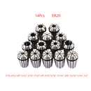 ER20 Spring Collet Set For CNC Milling Lathe Engraving Machine
