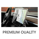 Car Navigation Screen Protector Tempered Glass Film Fits For Tesla Model 3&Y Generic