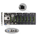 BTC-S37 ETC Miner Motherboard 8 GPUs 8 PCIE Graphics Card CPU DDR3 VGA Low Power