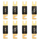 Fuse 30A-500A AMP ANL Type Gold Plated Blade Fuses For Auto Car Stereo Audio