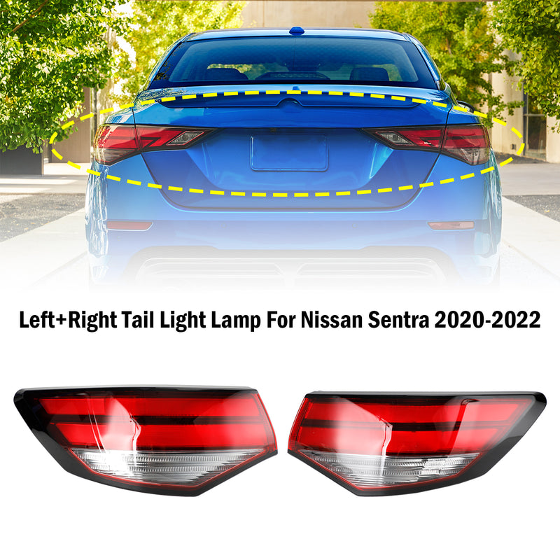 Nissan Sentra 2020-2022 Left+Right Tail Light Lamp
