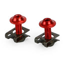 Motorcycle Aluminum Fairing Screen M6x20mm Screw Bolts Clips kit QTY 10 Generic