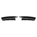 2PCS VW Passat 2012-2015 Front Driving Fog Light Cover Black/Chrome