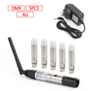 DMX512 Wireless Transmitter Receiver DMX Controller 2.4G Stage Lighting AU