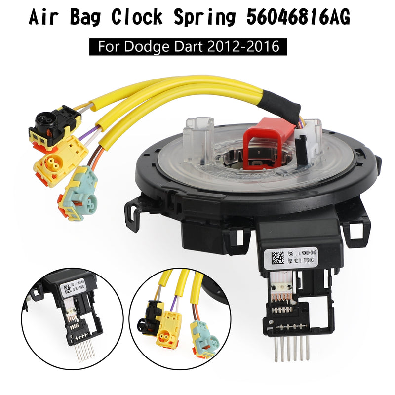 Dodge Dart 2012-2016 Air Bag Clock Spring 56046816AG
