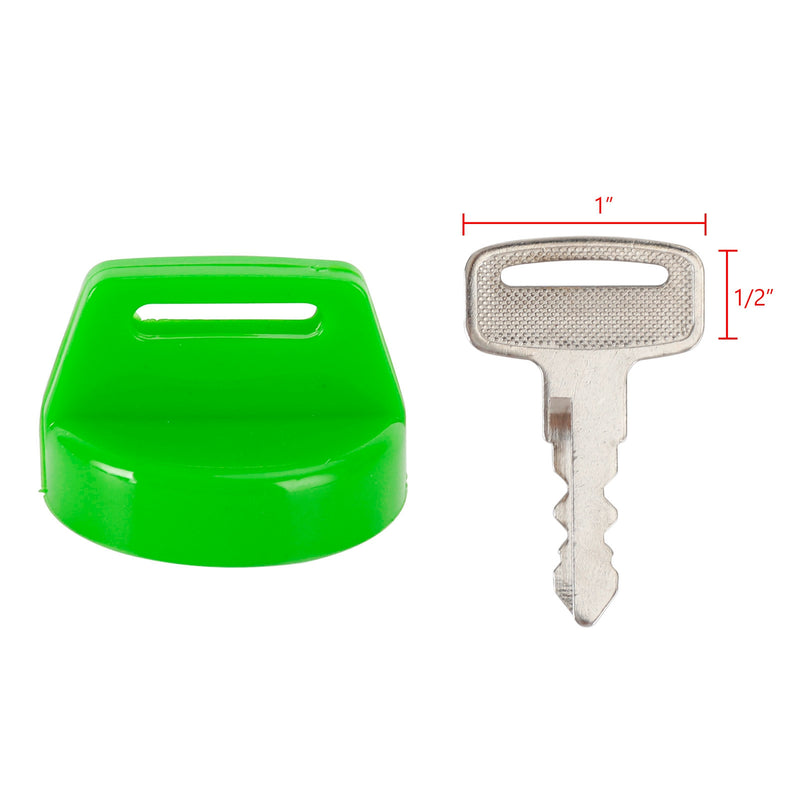 Polaris RZR XP 1000 900 800 Ranger Sportsman Green Ignition Key Cover w/Nut