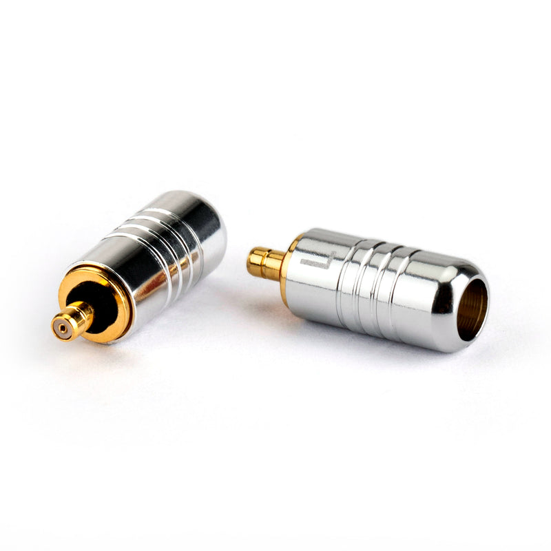 1Pair Earphone DIY Pin Connector Jack For UE Live UE6 Pro SUPERBAX IPX Silver