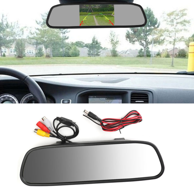 5.0" TFT LCD NTSC PAL Mirror 5.0inch Car Monitor Night Parking Assist