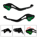 Kawasaki Z750R Z1000 ZX10R ZX6R/636 NEW Short Clutch Brake Lever